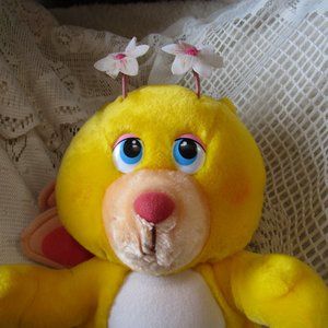 Vintage Wuzzles Butter Bear plush - 1984 -  Great Condition  12" Tall Hasbro
